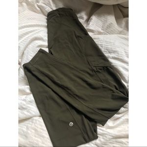 Dark Green Lululemon Leggings